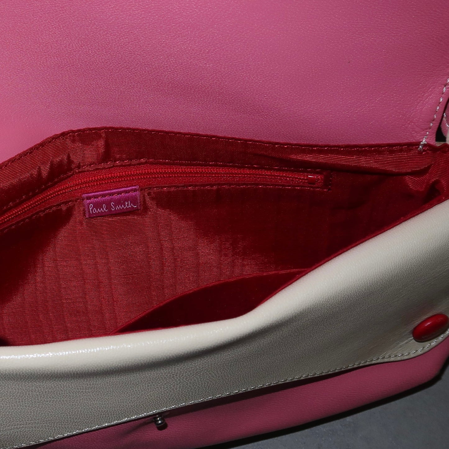 Paul Smith Pink Leather Bag