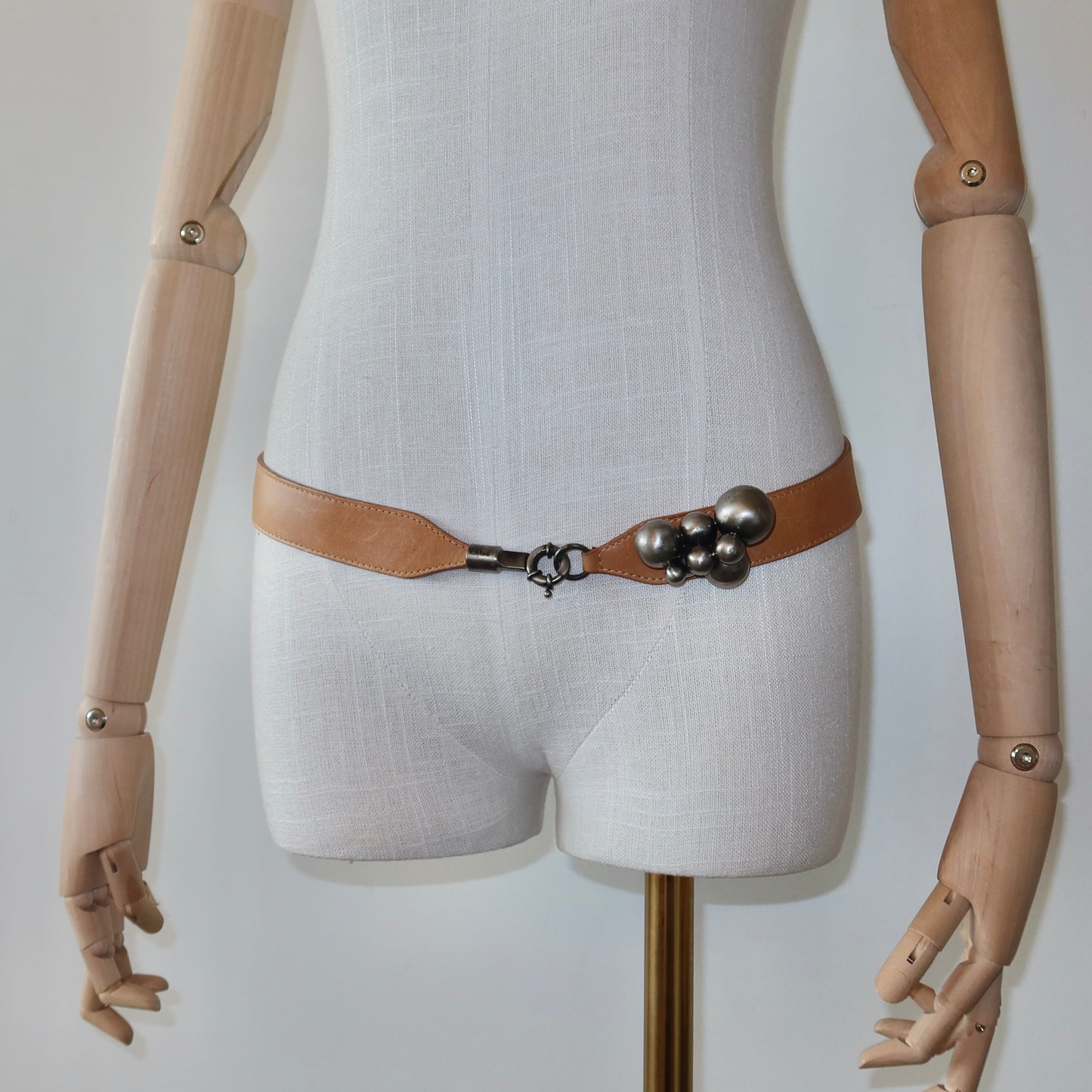Chloé Leather Embellished Belt