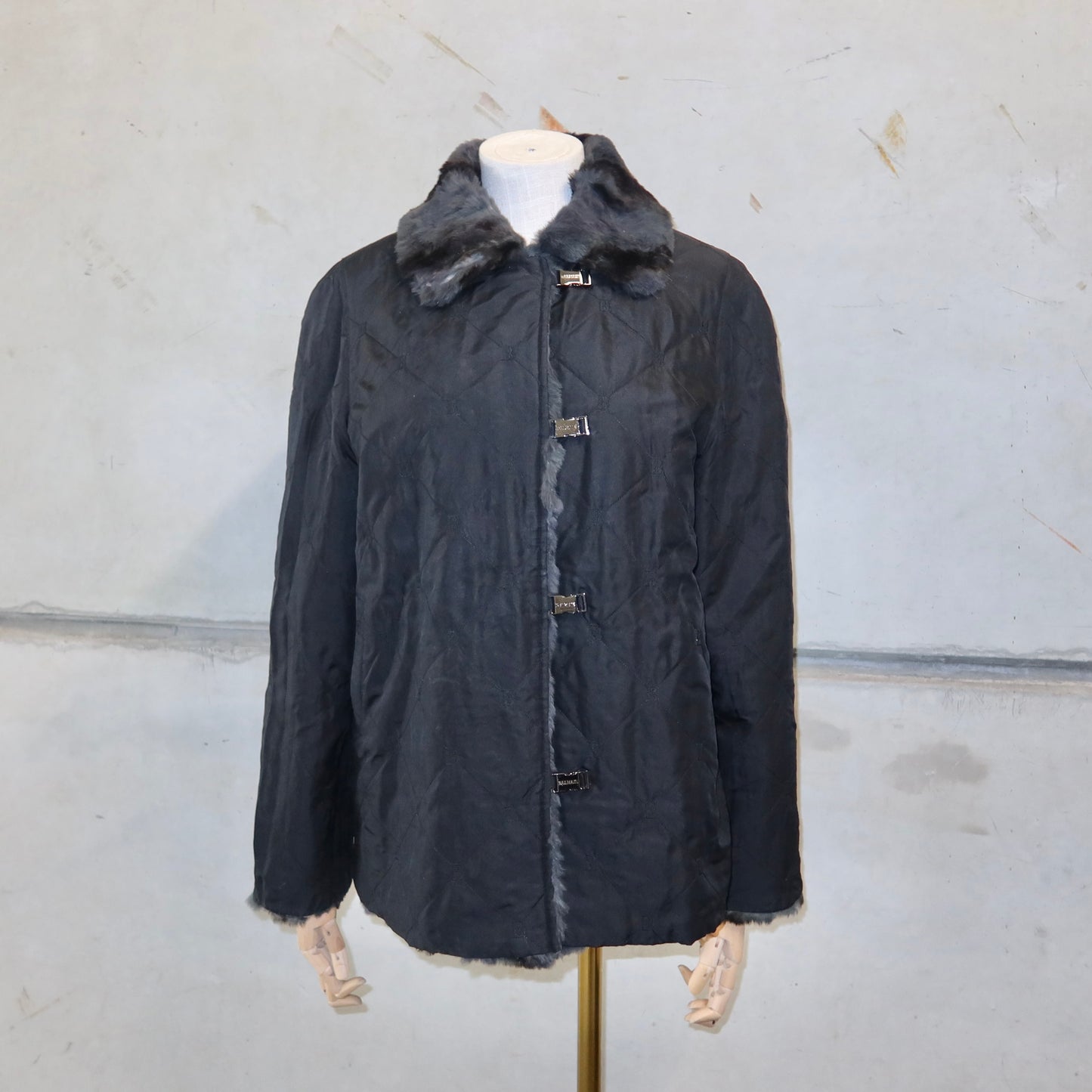 Balmain Reversible Rabbit Fur Jacket