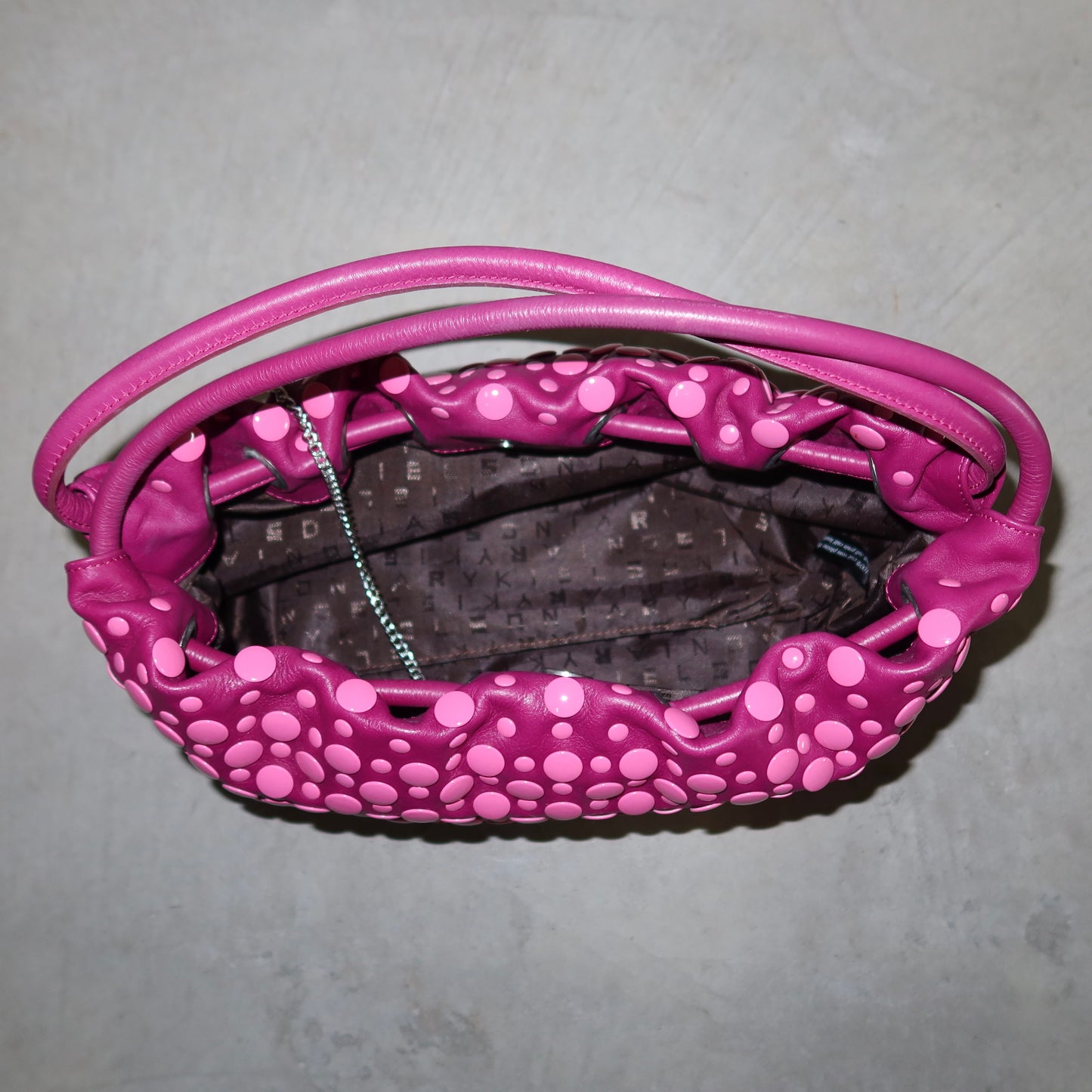 Sonia Rykiel Rare Pink and Purple Domino