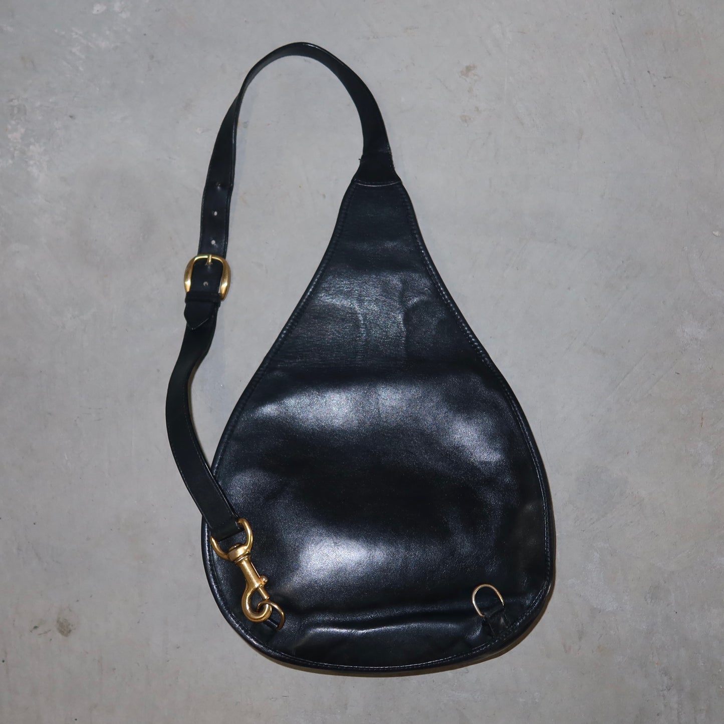 Gucci Black Leather Horsebit Crossbody