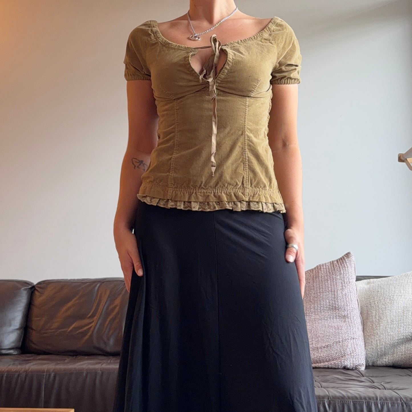 Miu Miu Corduroy Top