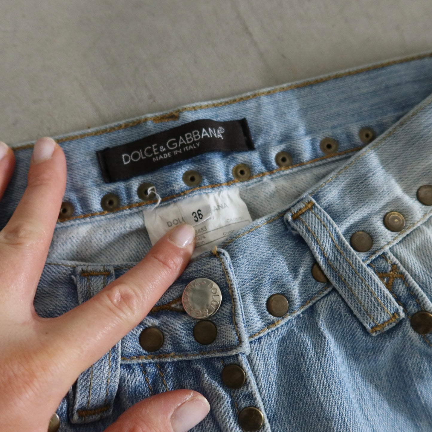 Dolce & Gabbana SS2005 Honolulu Embroidered Jeans