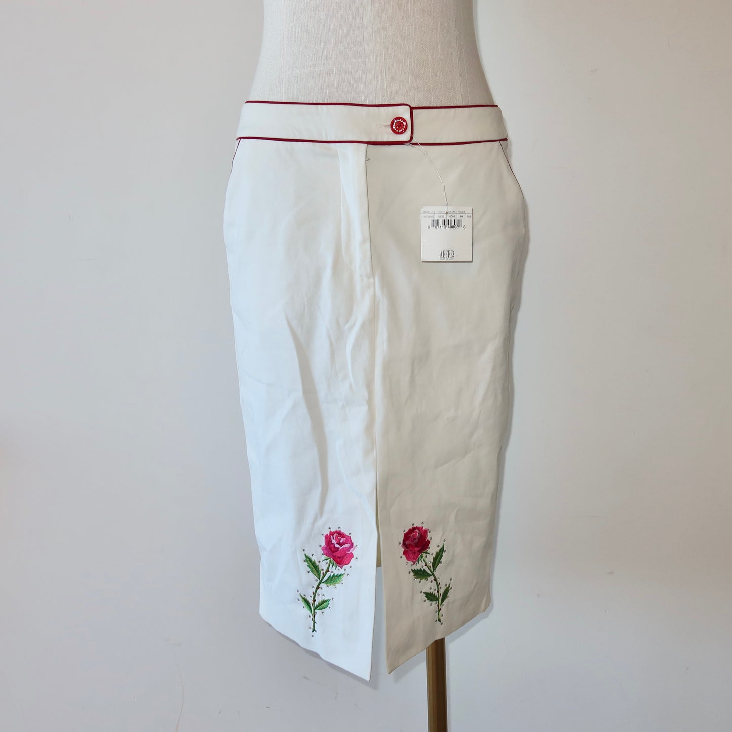 Moschino Embroidered Pencil Skit