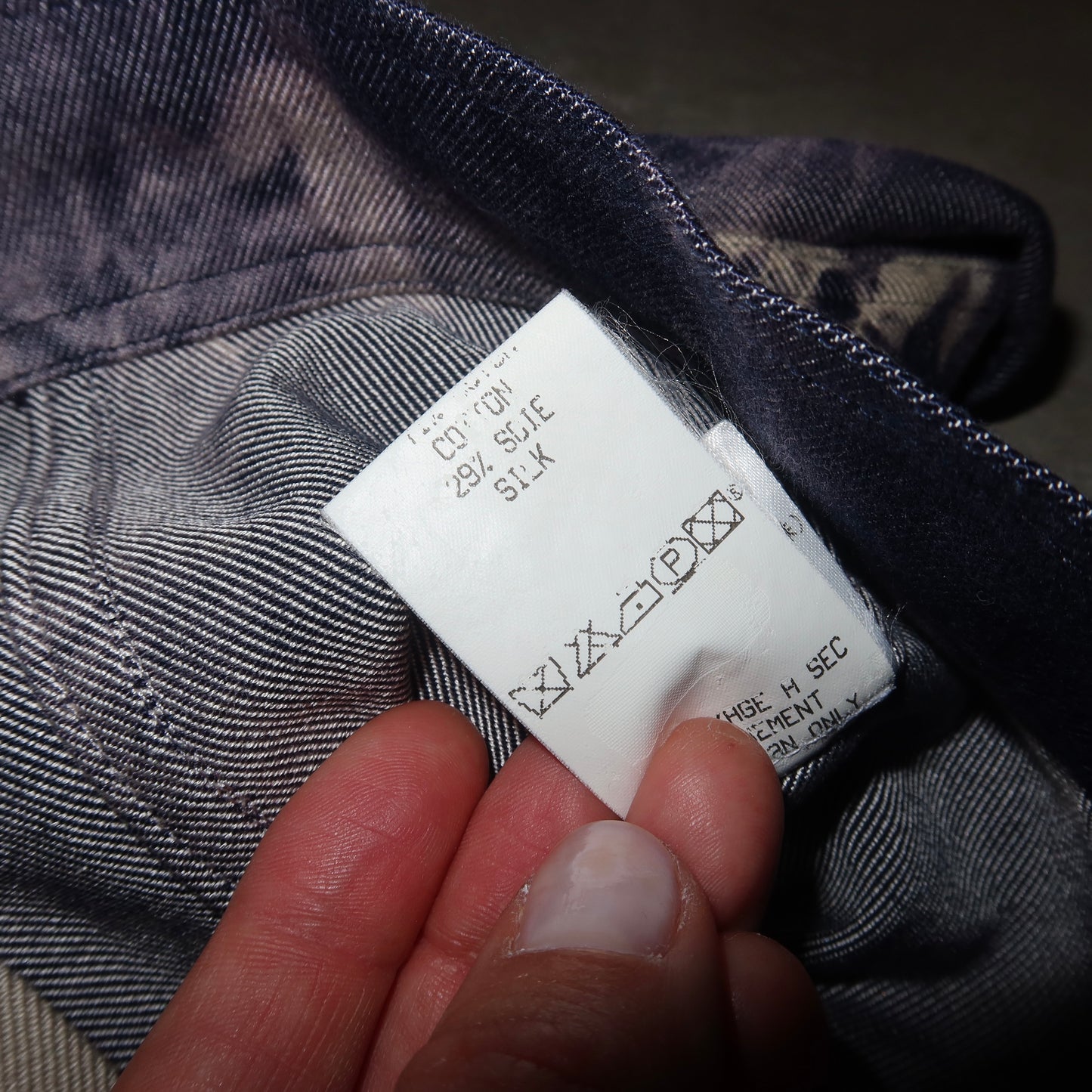 Celine SS2000 Tie Dye Jacket