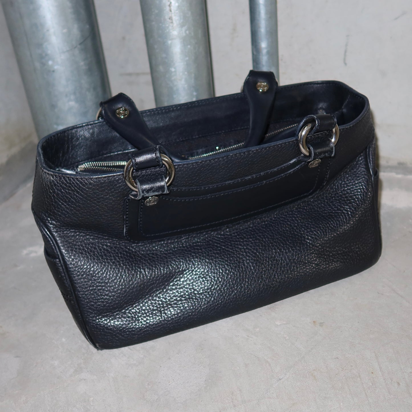 Celine Navy Boogie Bag