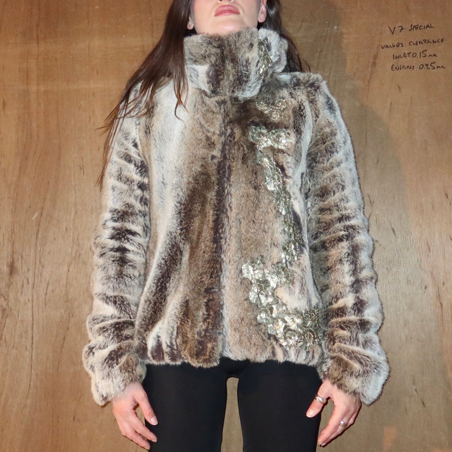 Chloé AW2001 Faux Fur Coat