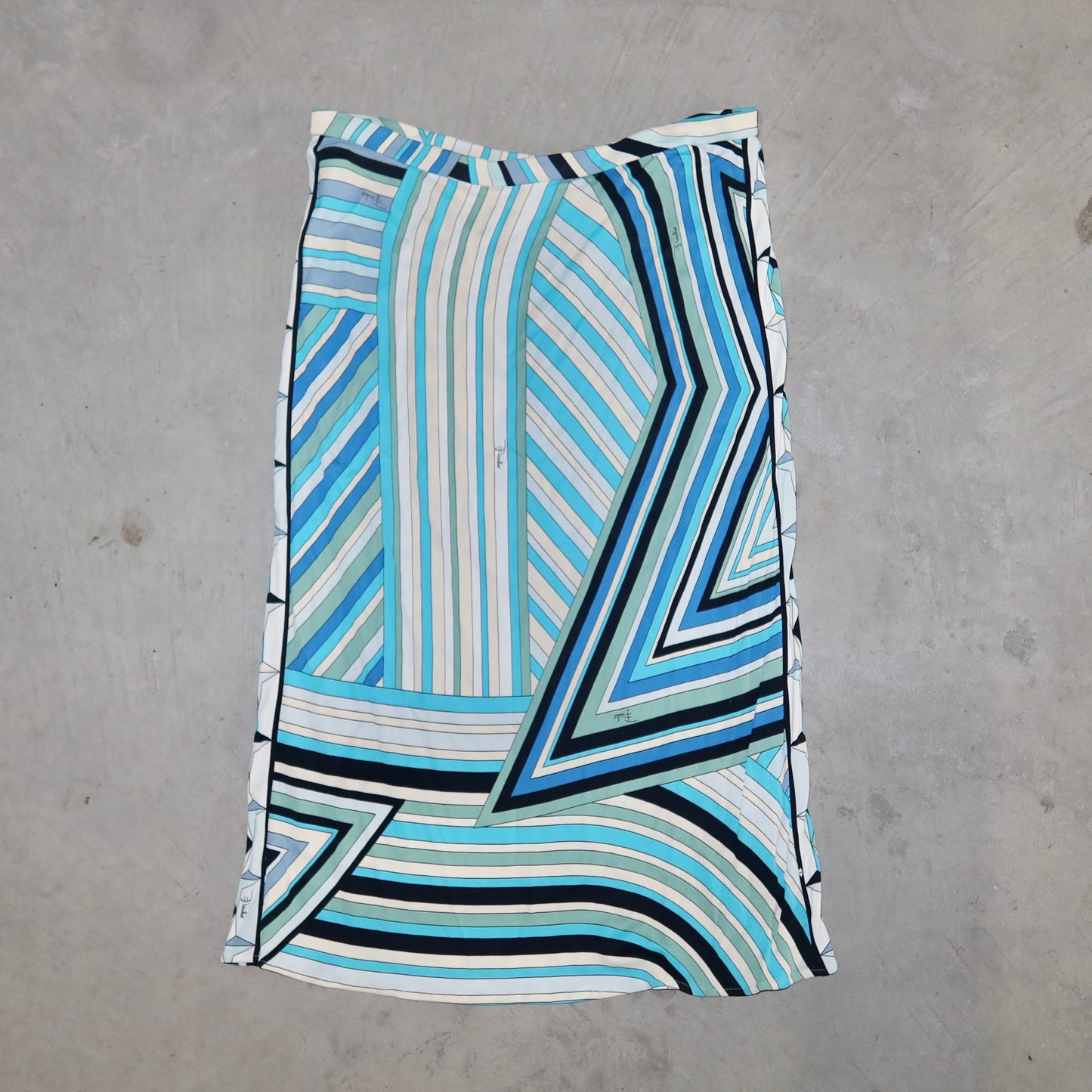 Emilio Pucci SS2008 Midi Skirt