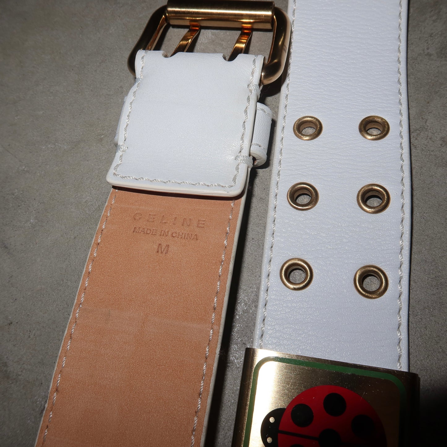 Celine 2004 Olympics Boy Scout Belt