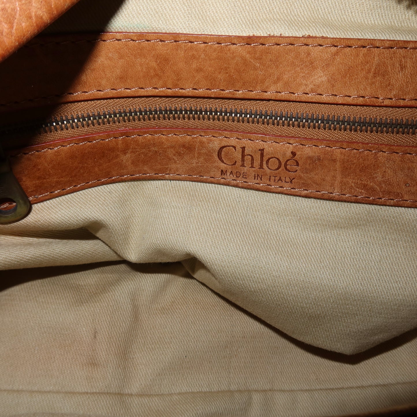 Chloé Brown Leather Silverado