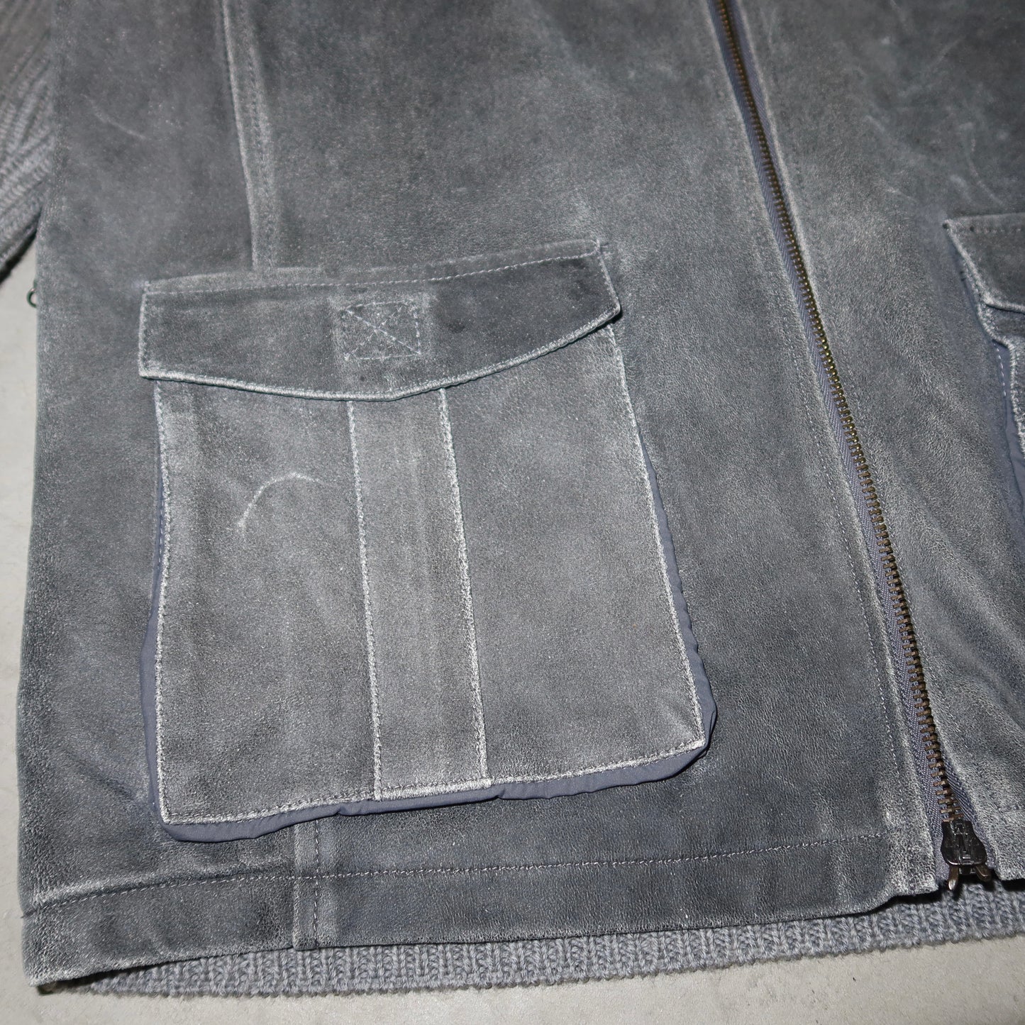 Cavalli Class Men’s Leather Jacket