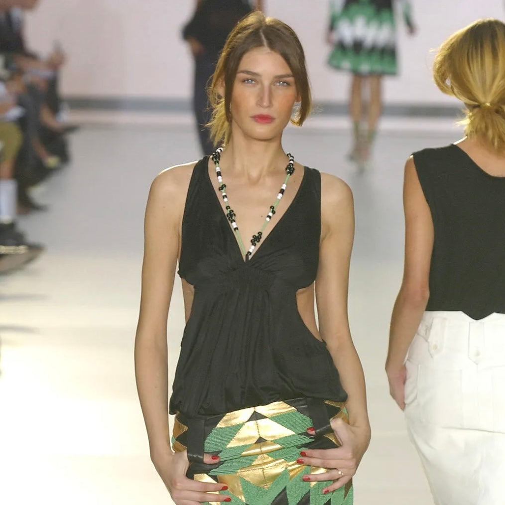 Chloé SS2004 Cut-Out Top