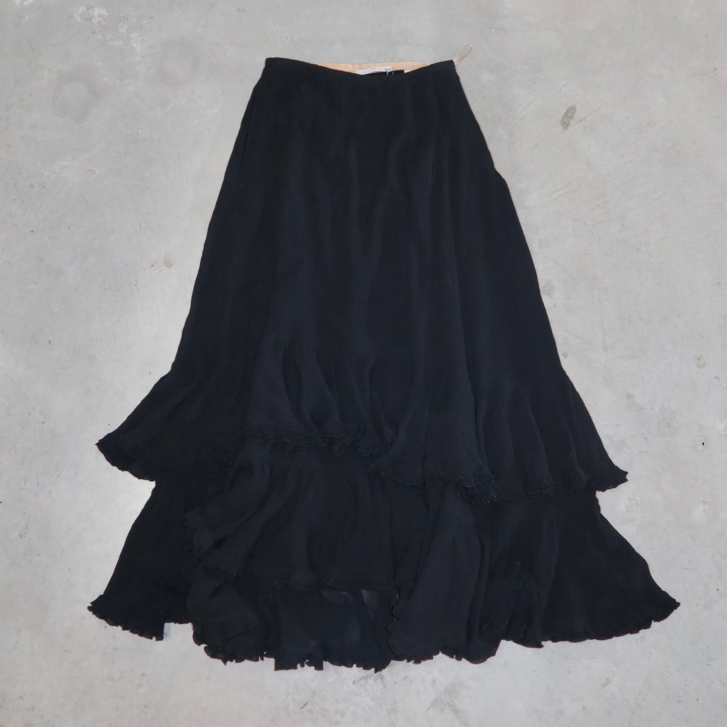 Chloé SS2018 Tiered Maxi Skirt