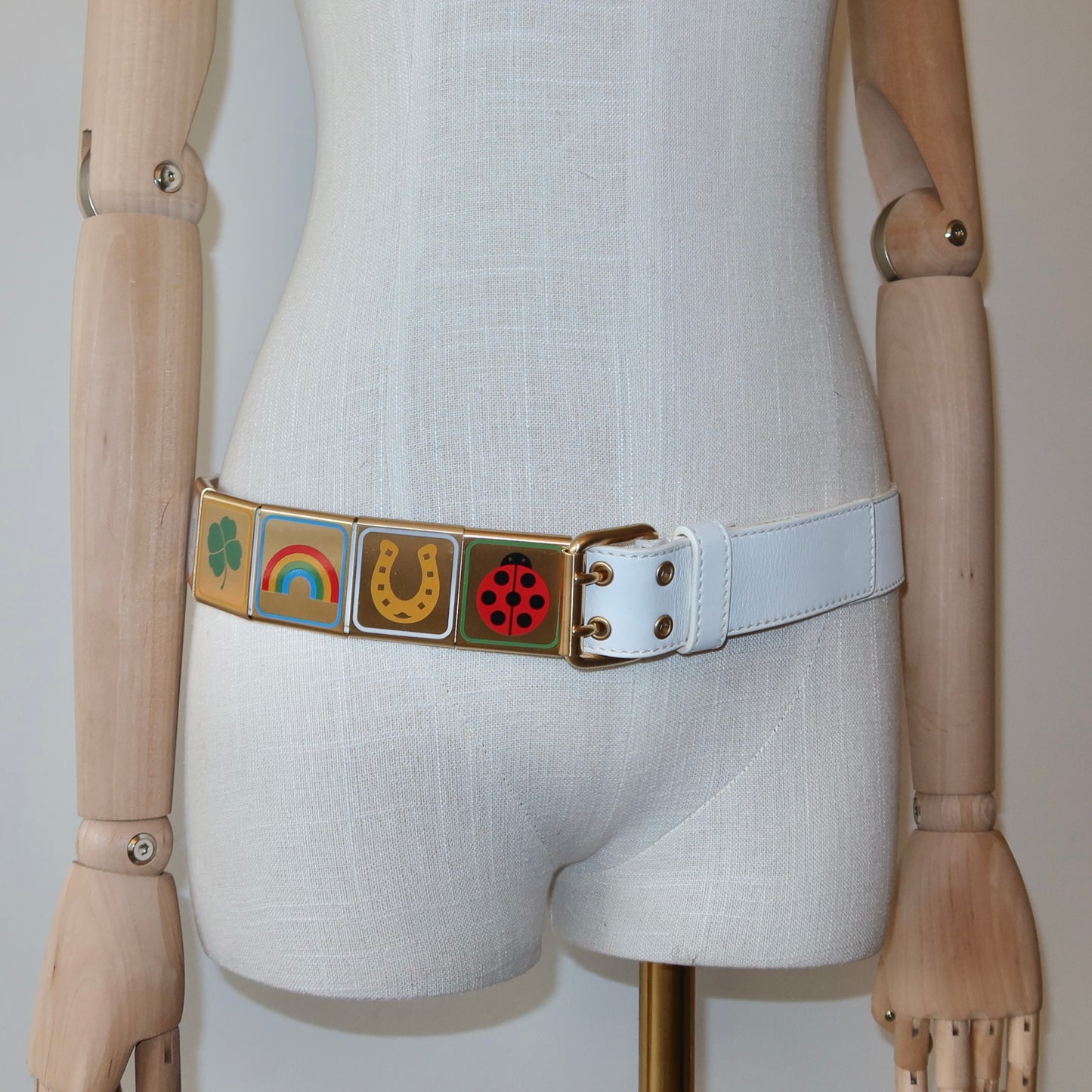 Celine 2004 Olympics Boy Scout Belt