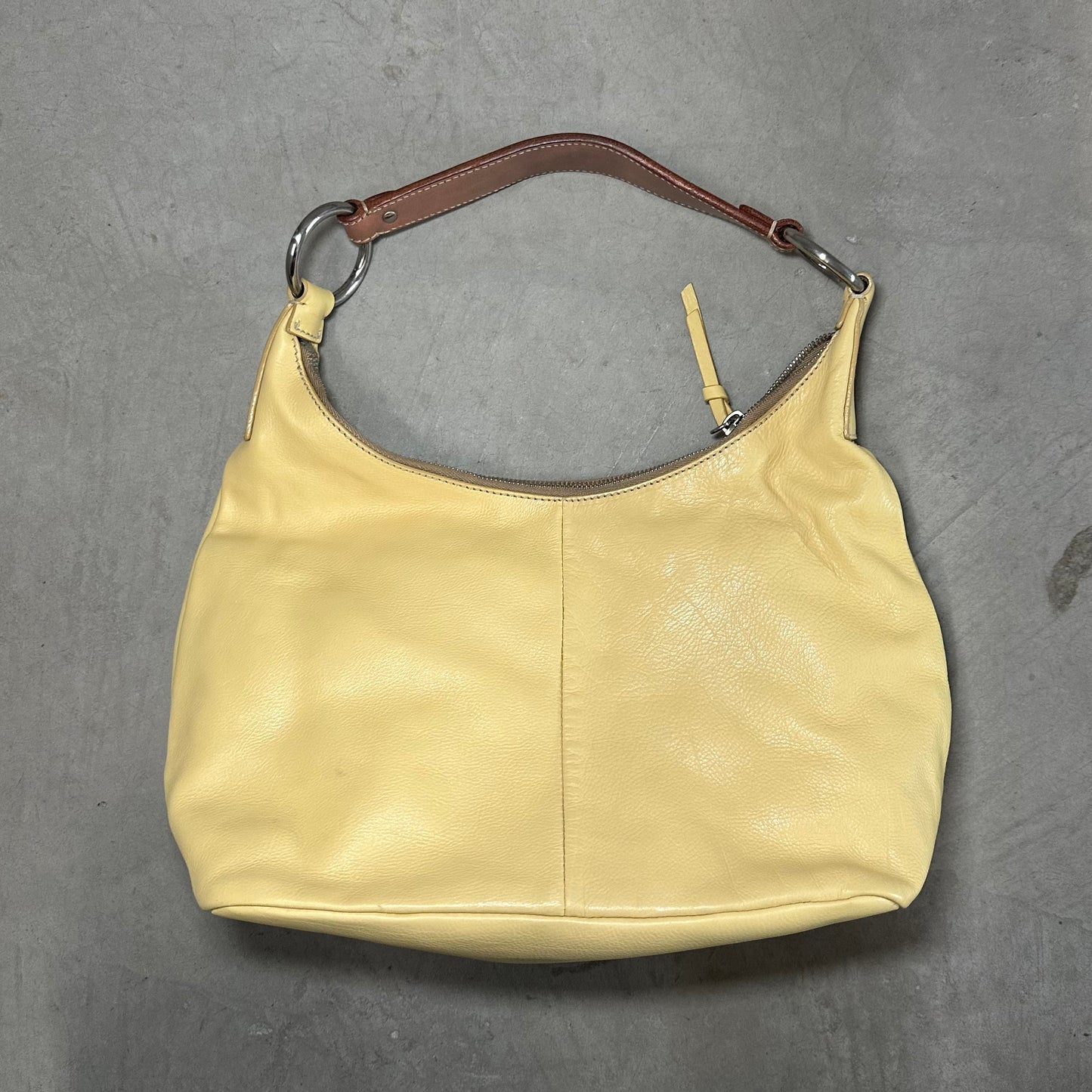 Miu Miu Yellow Leather Bag