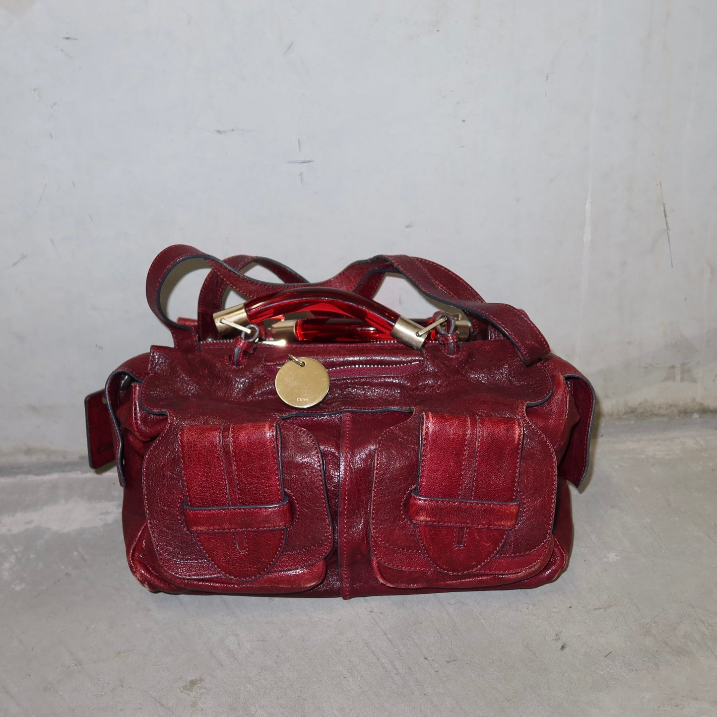 Chloé Brick Red Saskia Bag