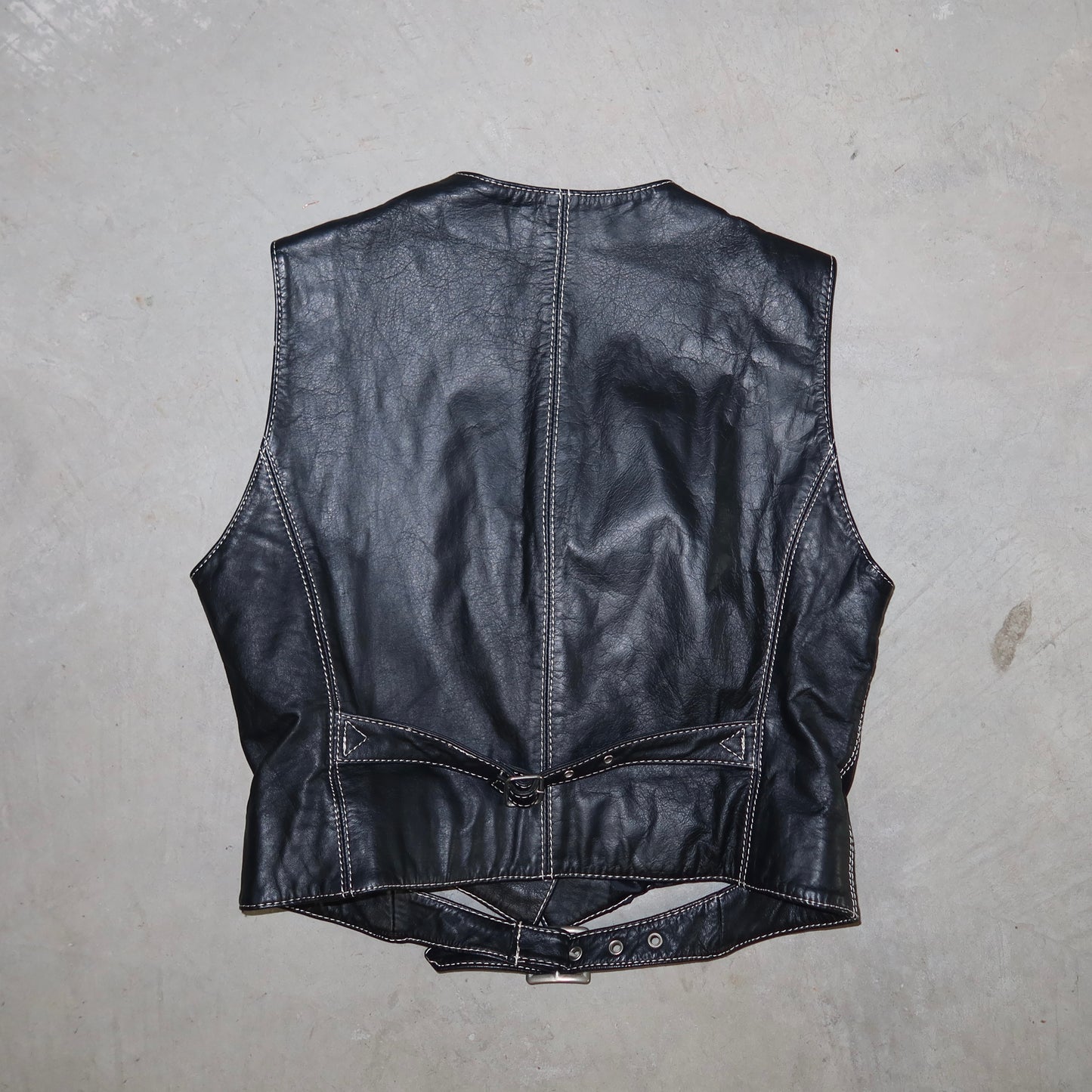 Jean Paul Gaultier Leather Waistcoat