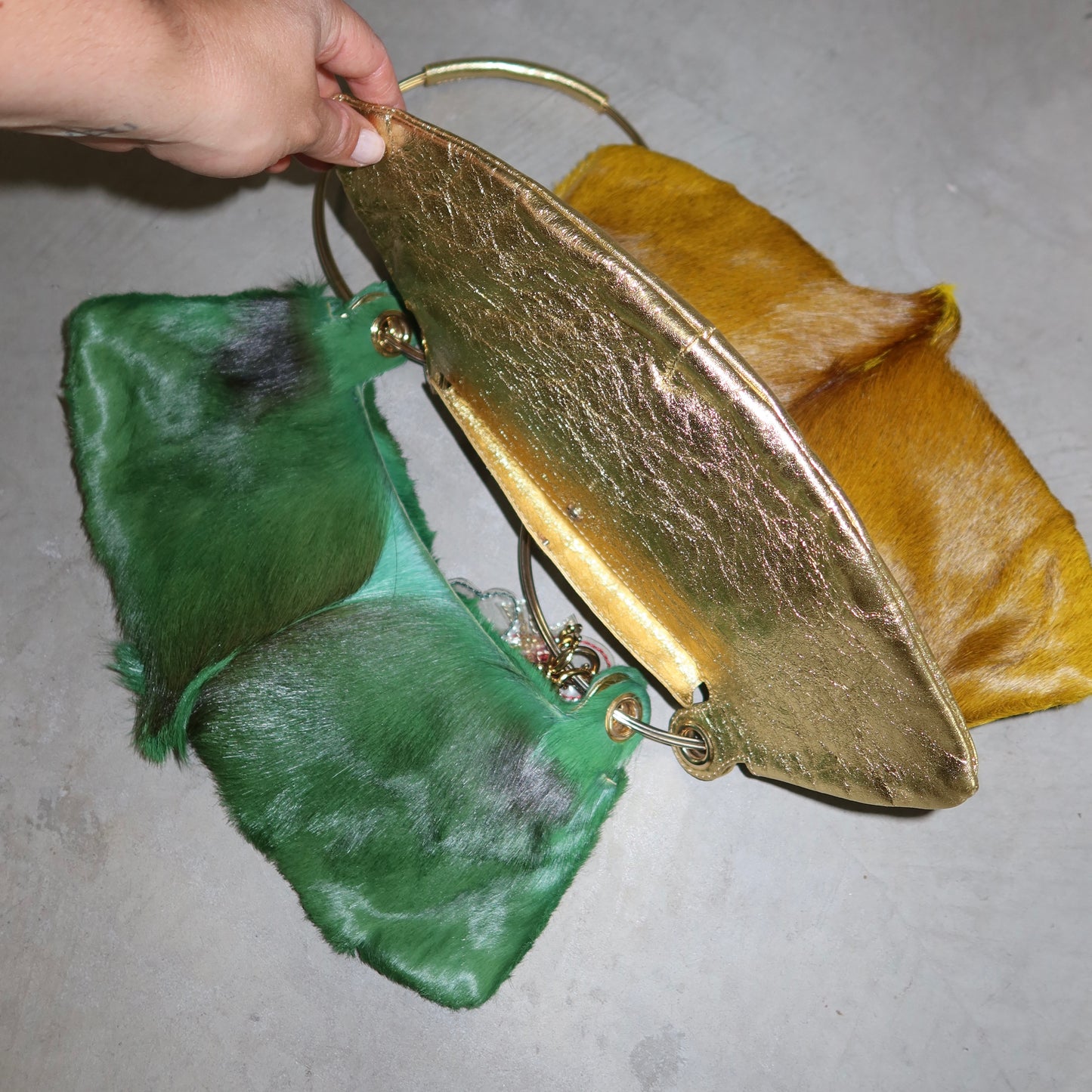 Vintage Japanese Real Fur Bag