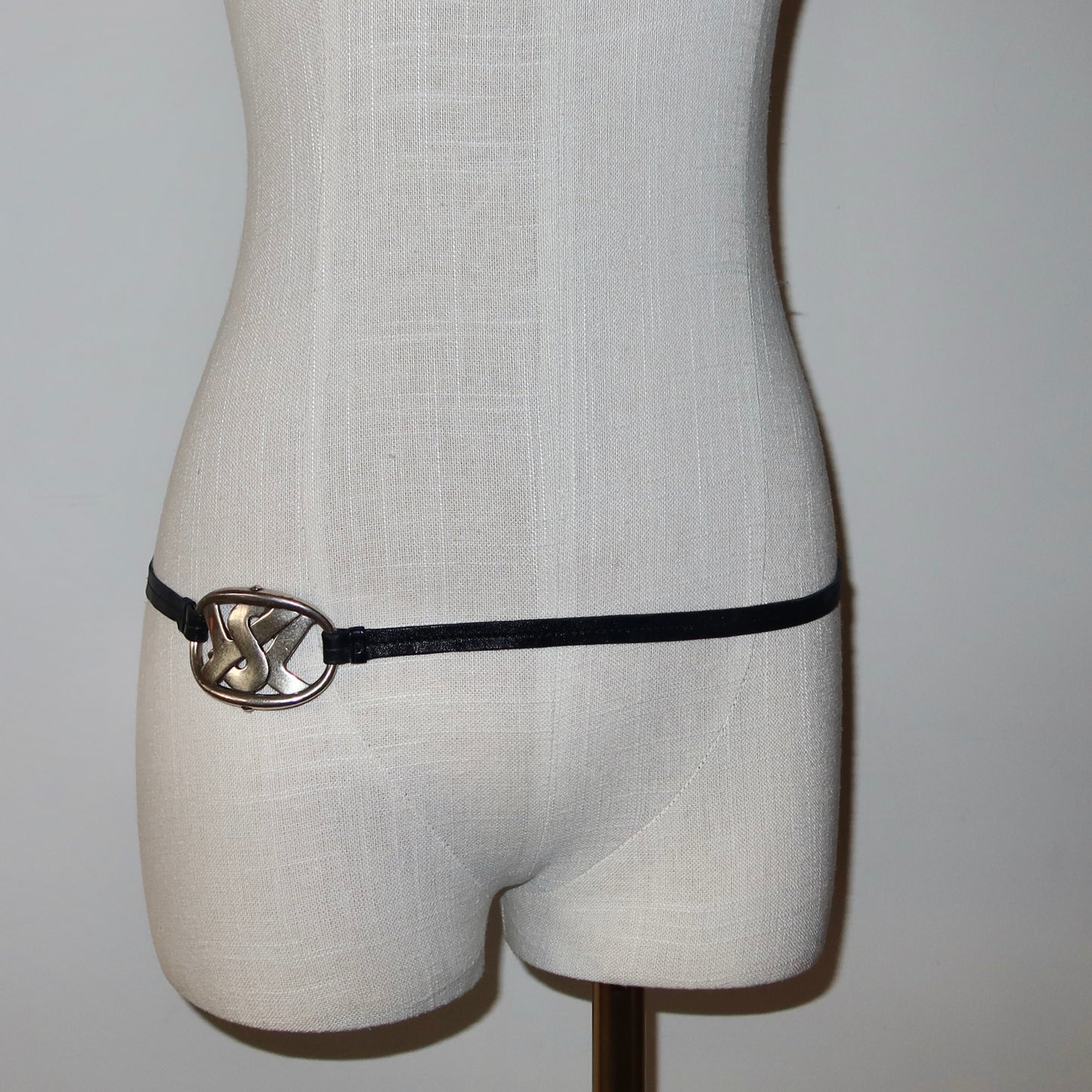 YSL AW2003 Leather Belt