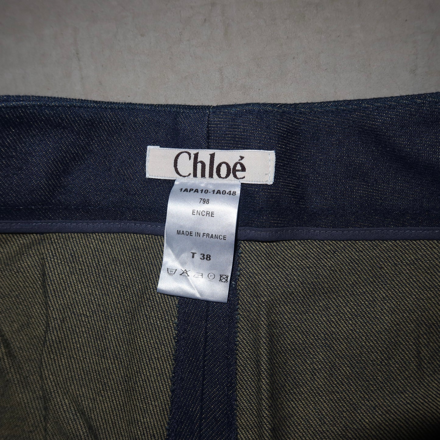 Chloé Rare AW2001 ‘Foxy’ Patch Flared Jeans