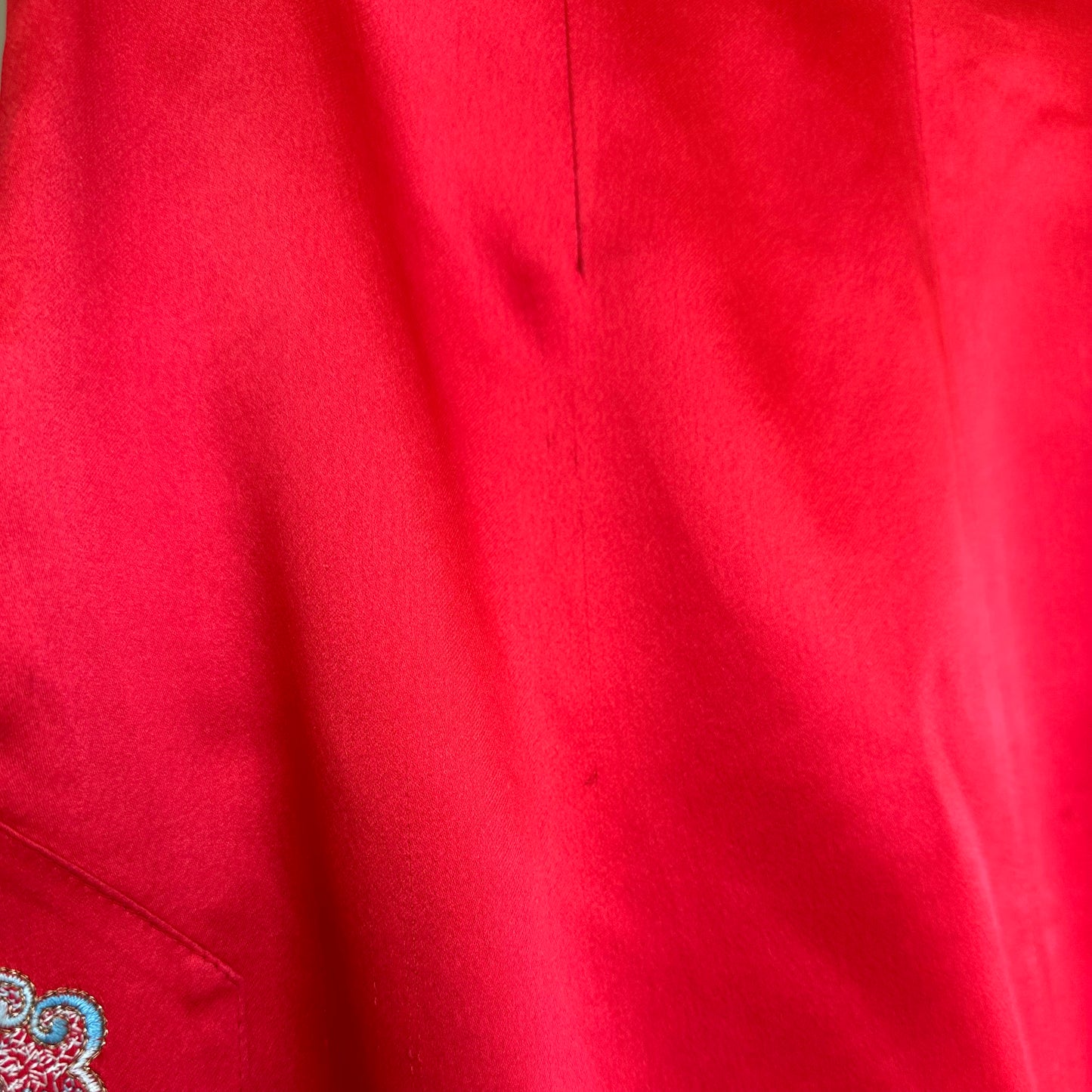 Blumarine SS2000 Red Skirt