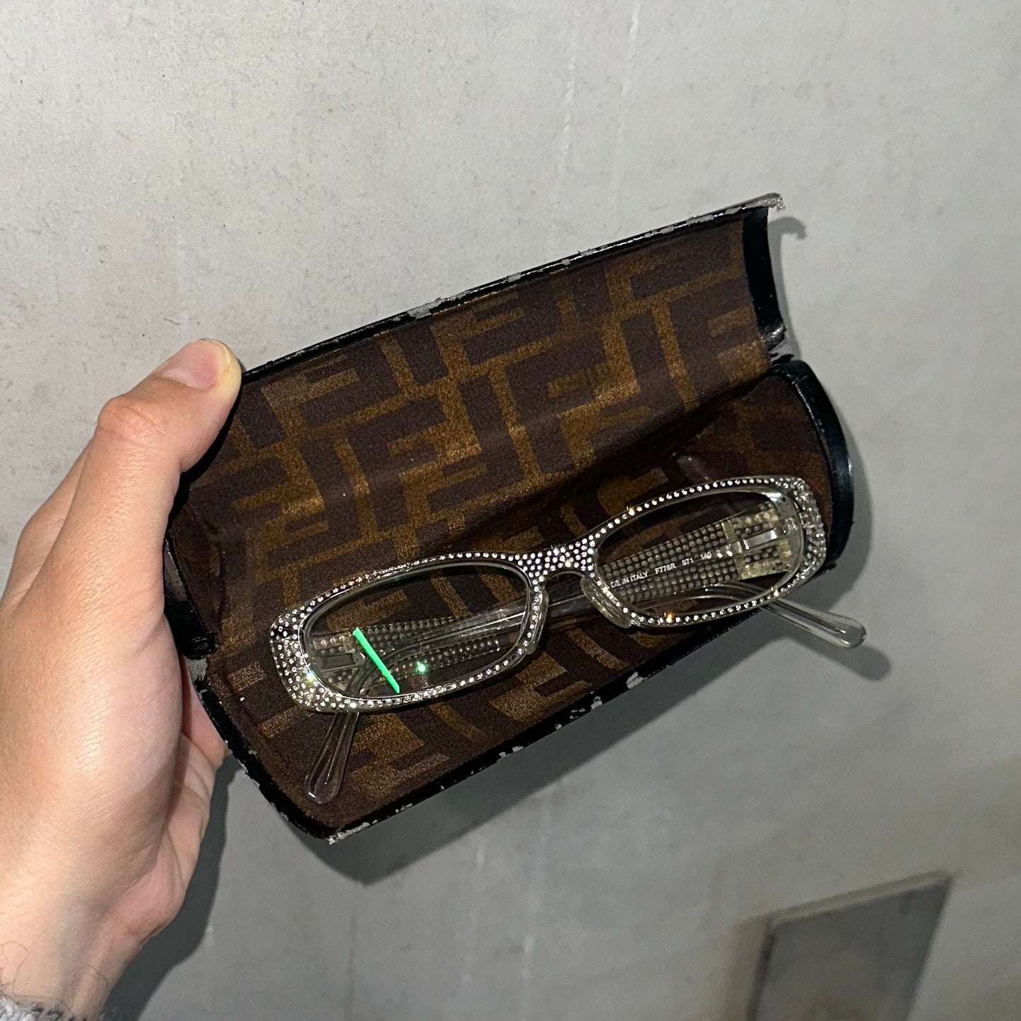 Fendi Rhinestone Glasses