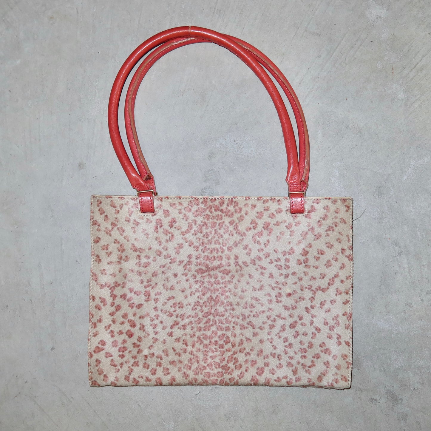 Bottega Veneta SS2000 Leopard Print Pony Hair Bag