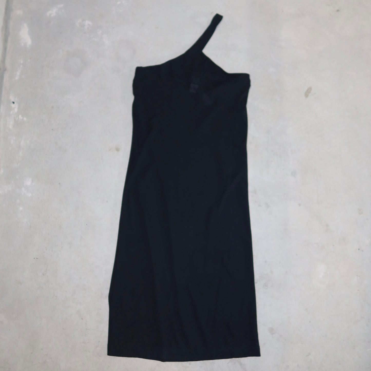 Chloé 2001 Slinky One Shoulder Dress