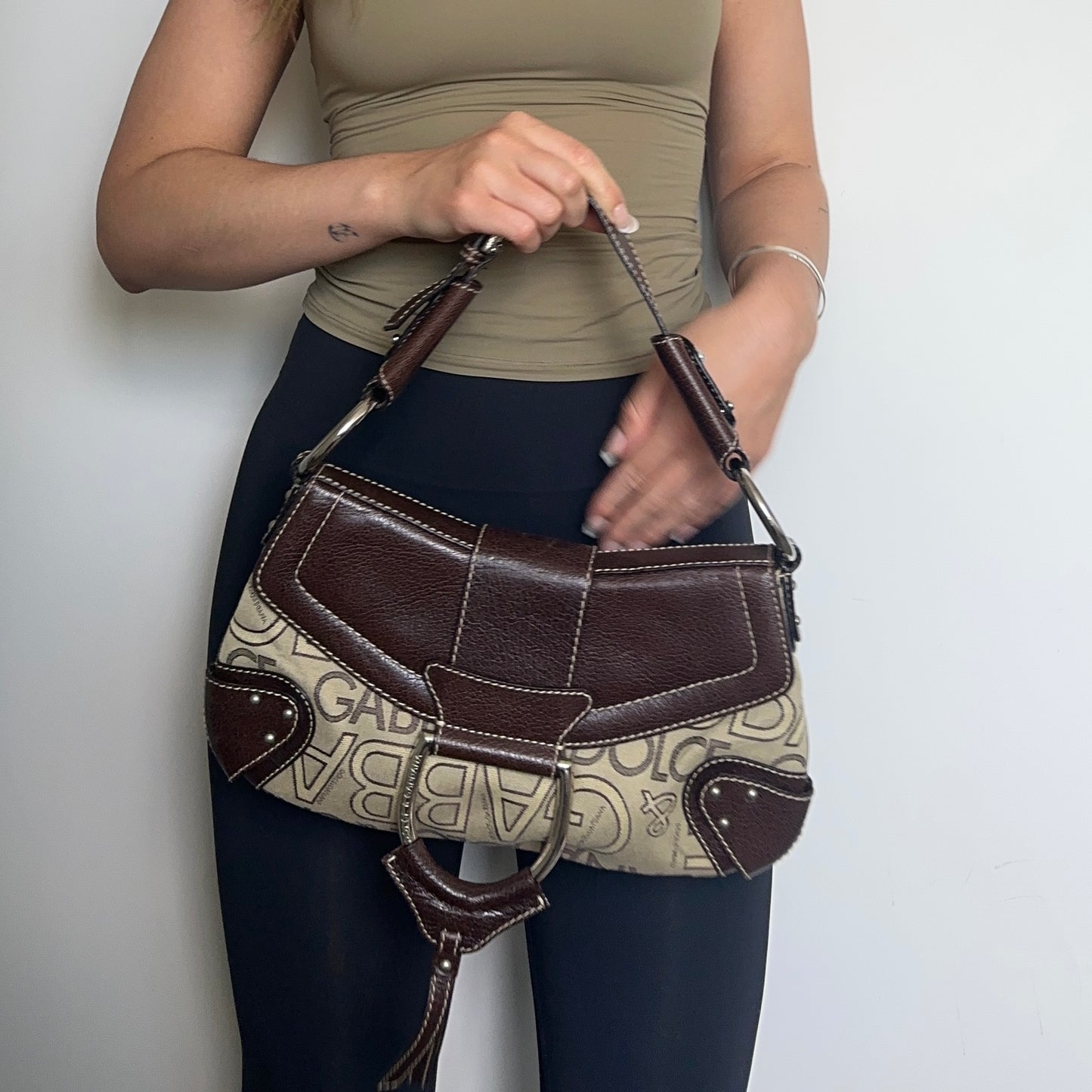 Dolce & Gabbana Large Monogram Classic Flap Bag