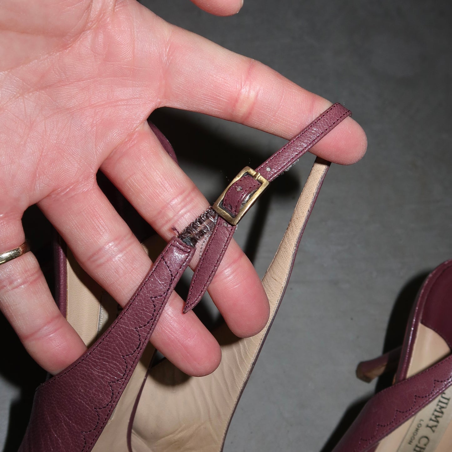 Jimmy Choo Leather Heels (40.5)