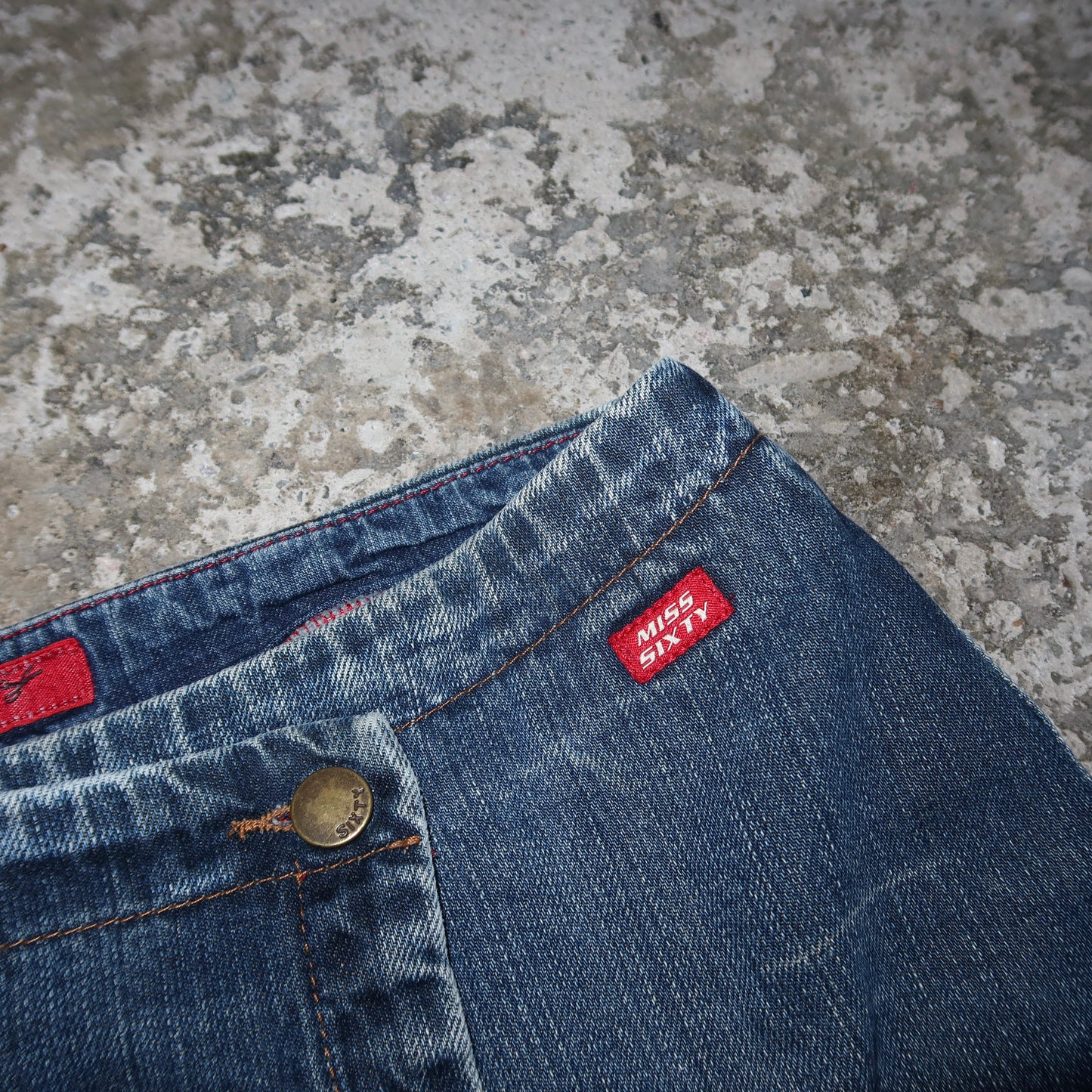 Miss Sixty Denim Mini Skirt