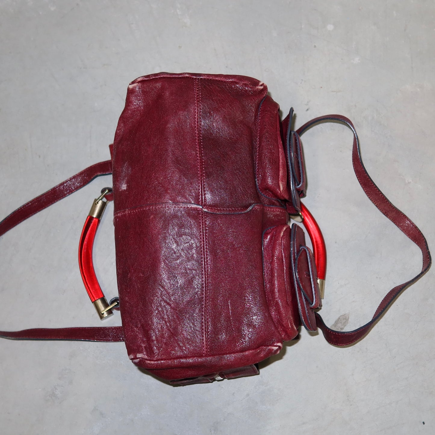 Chloé Brick Red Saskia Bag