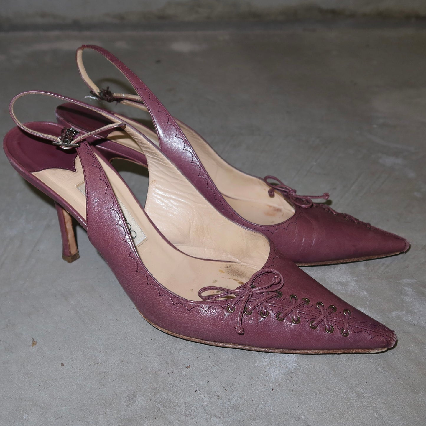 Jimmy Choo Leather Heels (40.5)