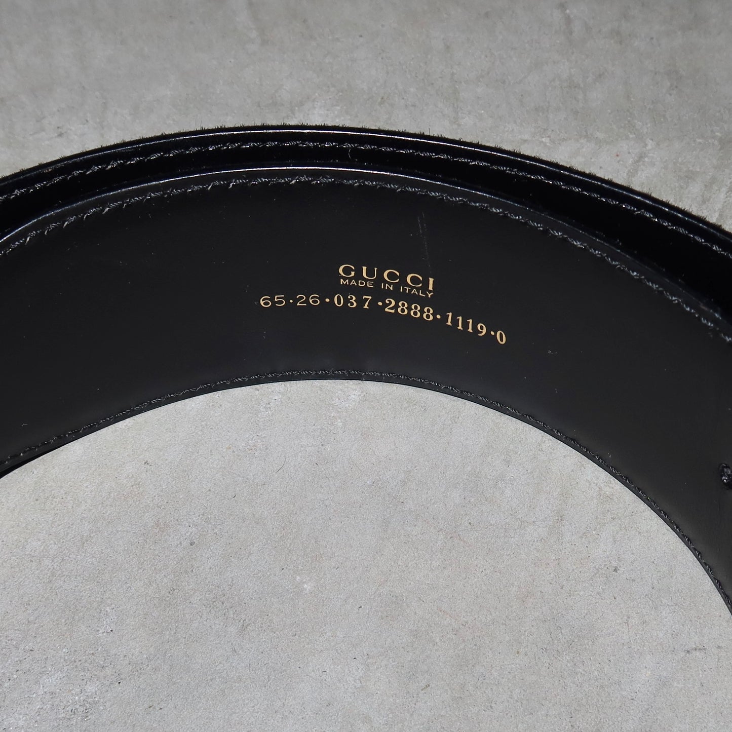 Gucci AW1996 Oversized Cowhide Belt