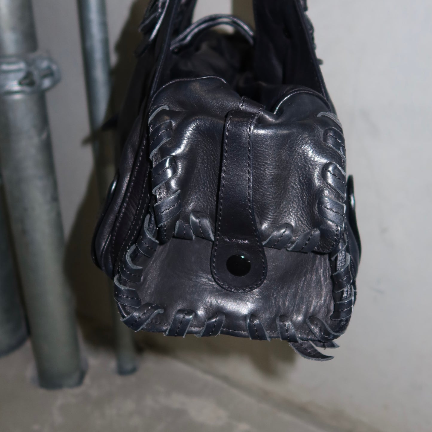Chloé Black Leather Large Silverado