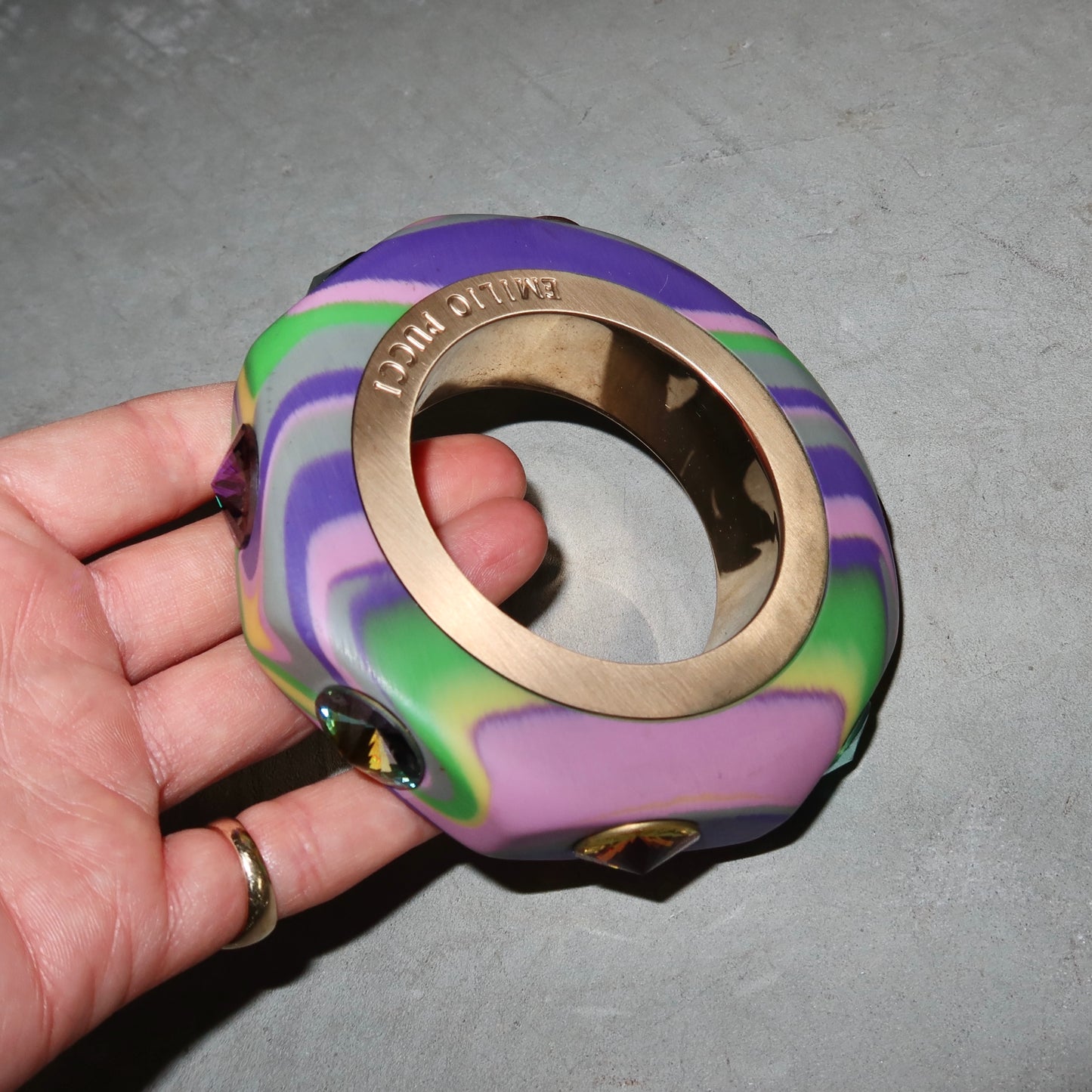 Emilio Pucci Rare Bangle
