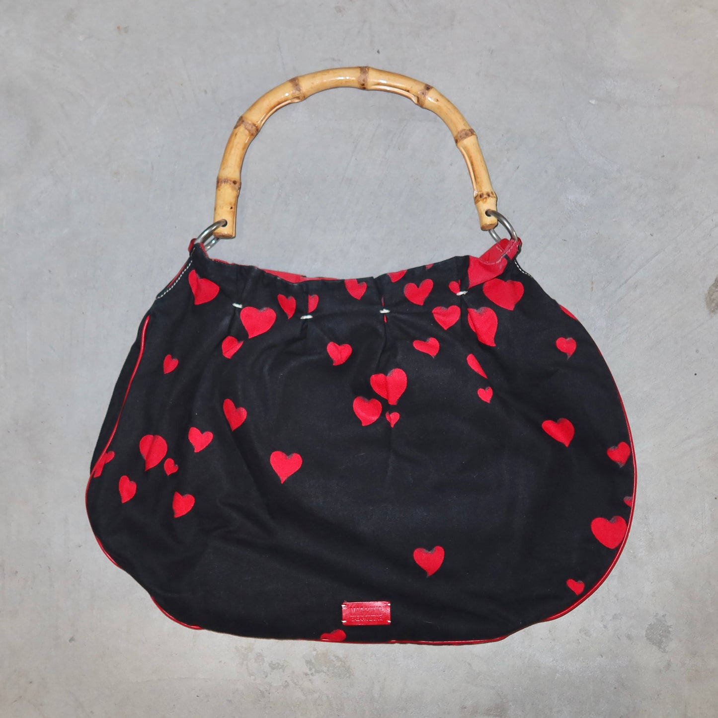 Moschino Heart Print Bag