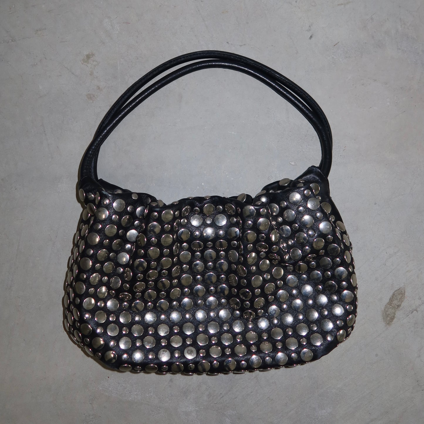 Sonia Rykiel Black and Silver Domino