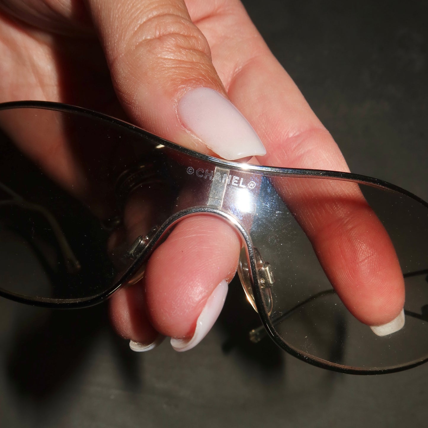 Chanel Clear Sunglasses