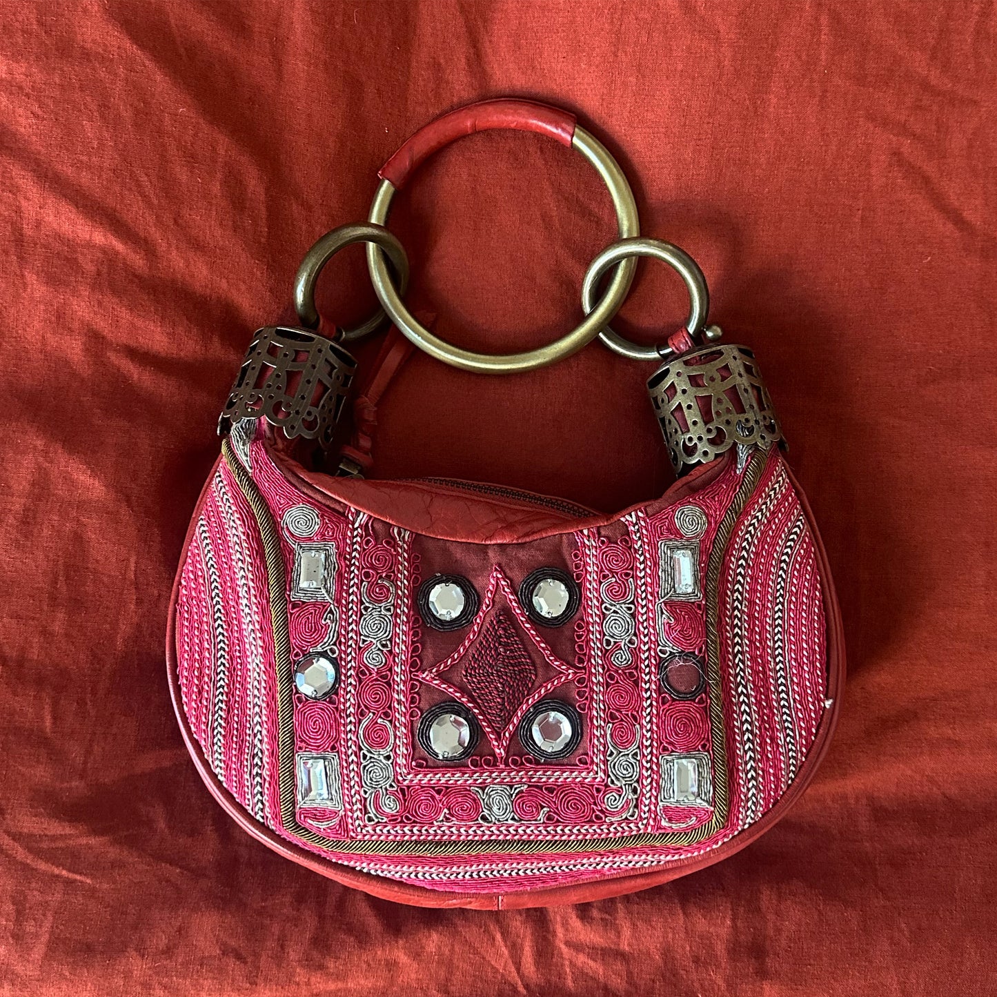 Chloe by Phoebe Philo Tapestry Bracelet Bag
