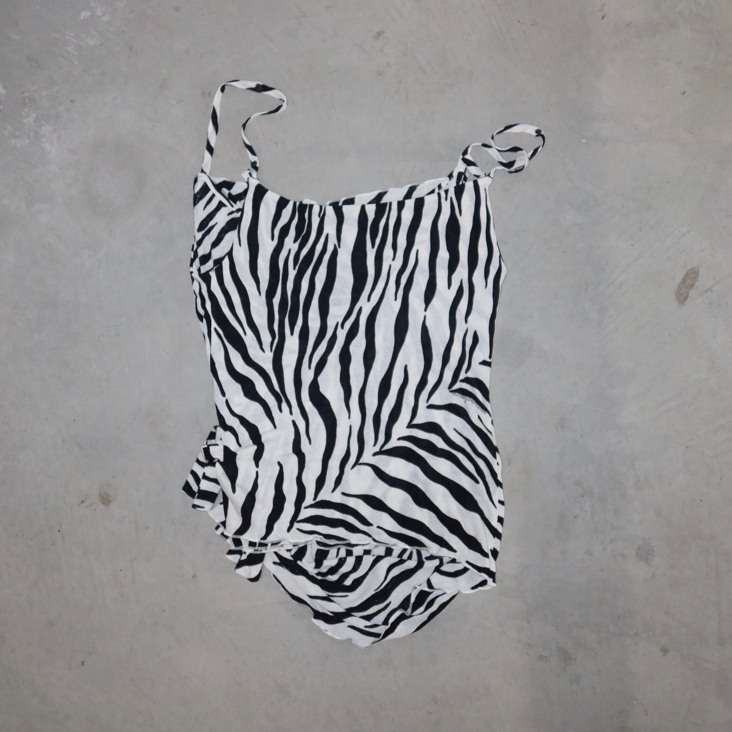 Anna Molinari Couture Zebra Top