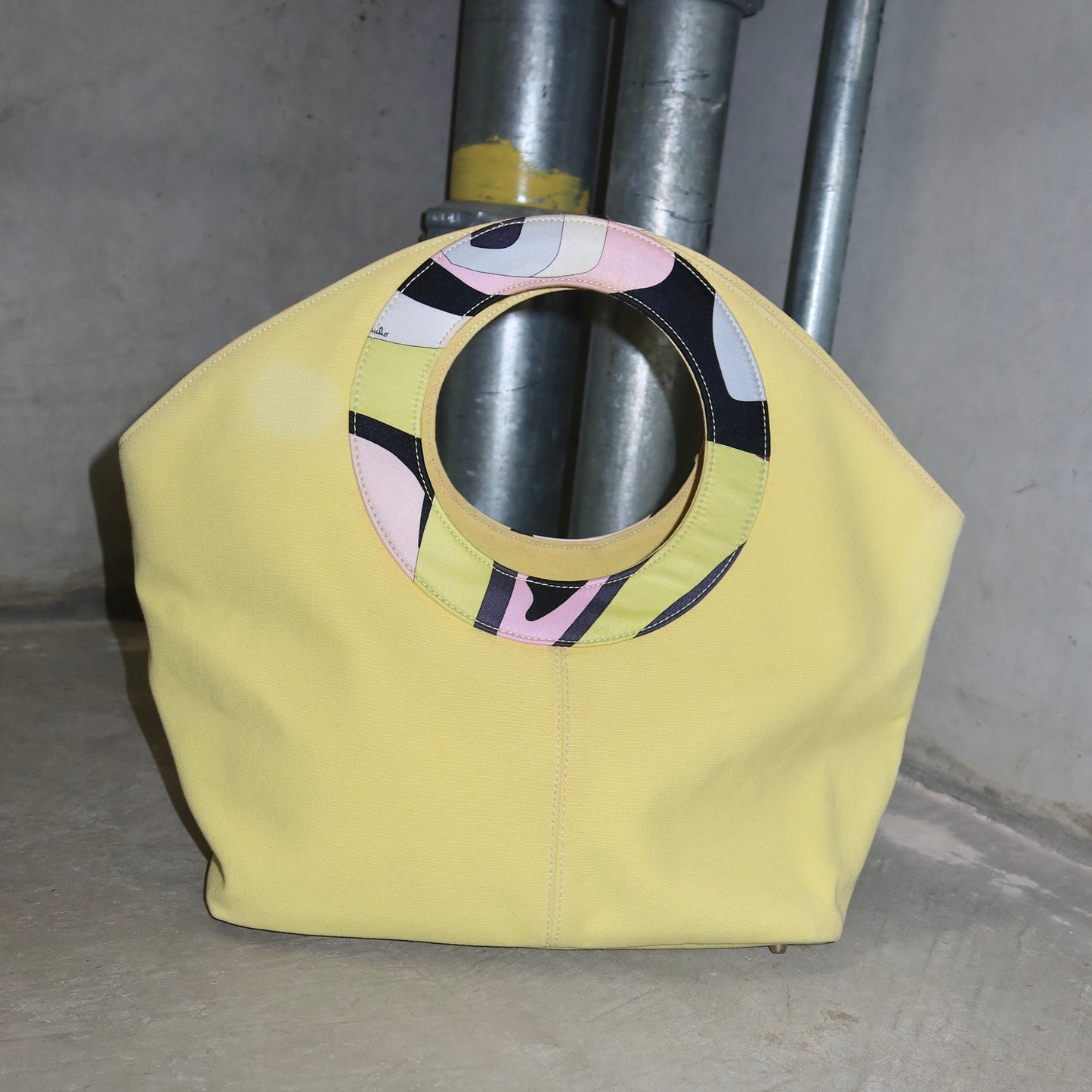 Emilio Pucci Large Yellow Bag