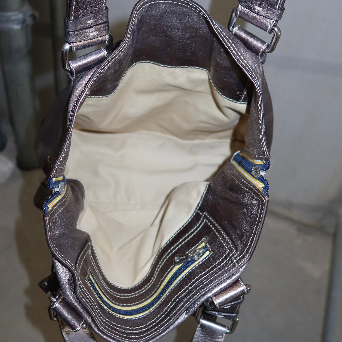 Chloé Metallic Patsy Tote