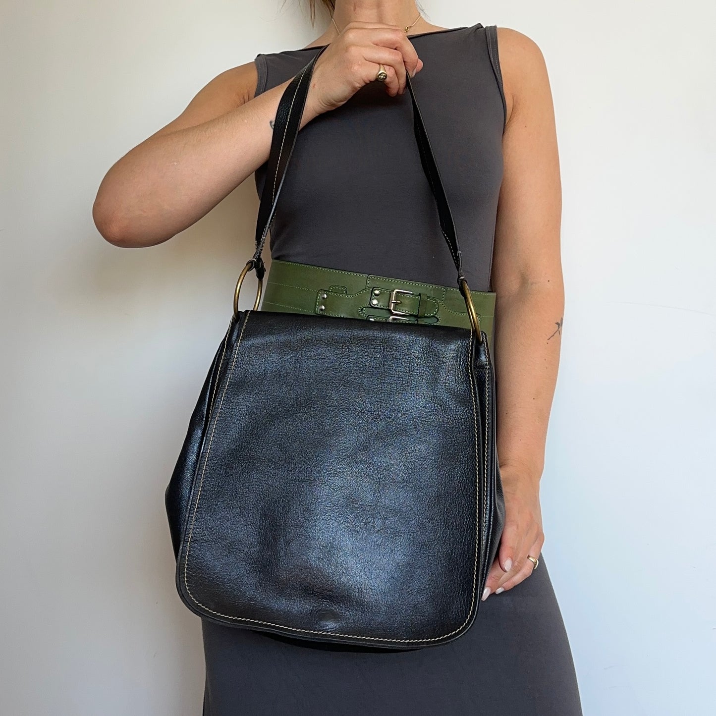 Miu Miu Black Leather Bag