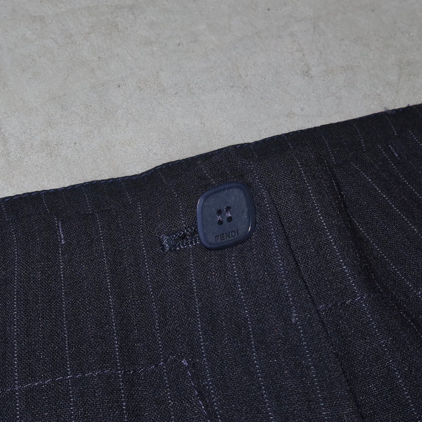 Fendi Pinstripe Suit Shorts