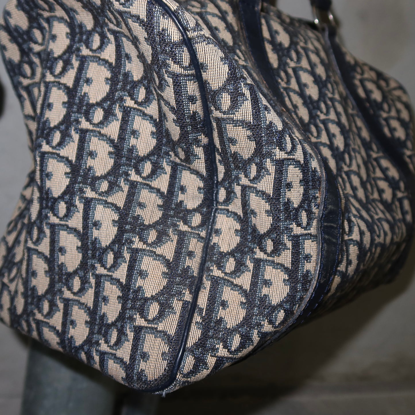 Dior Trotter Print Boston Bag