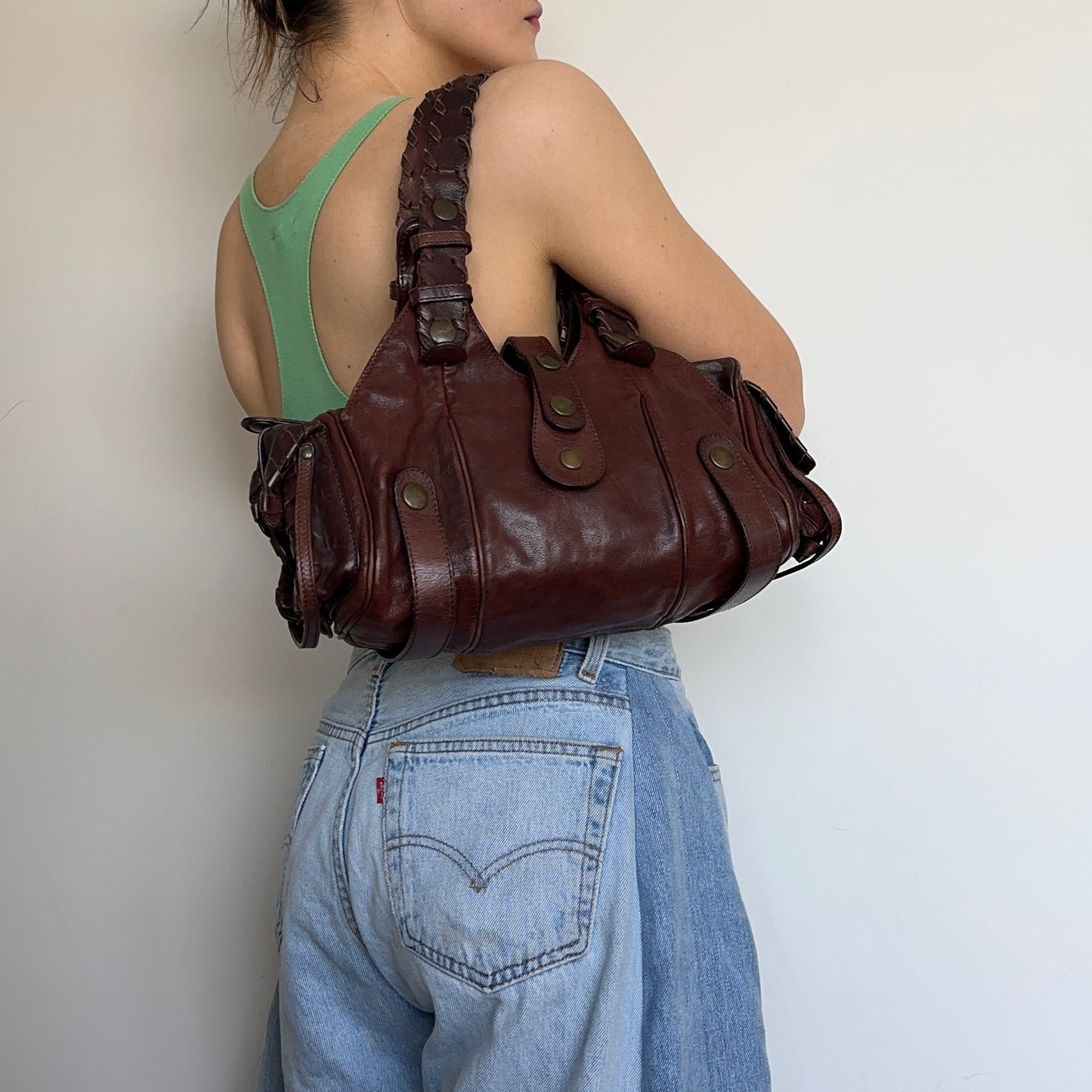 Chloé Brown Leather Silverado