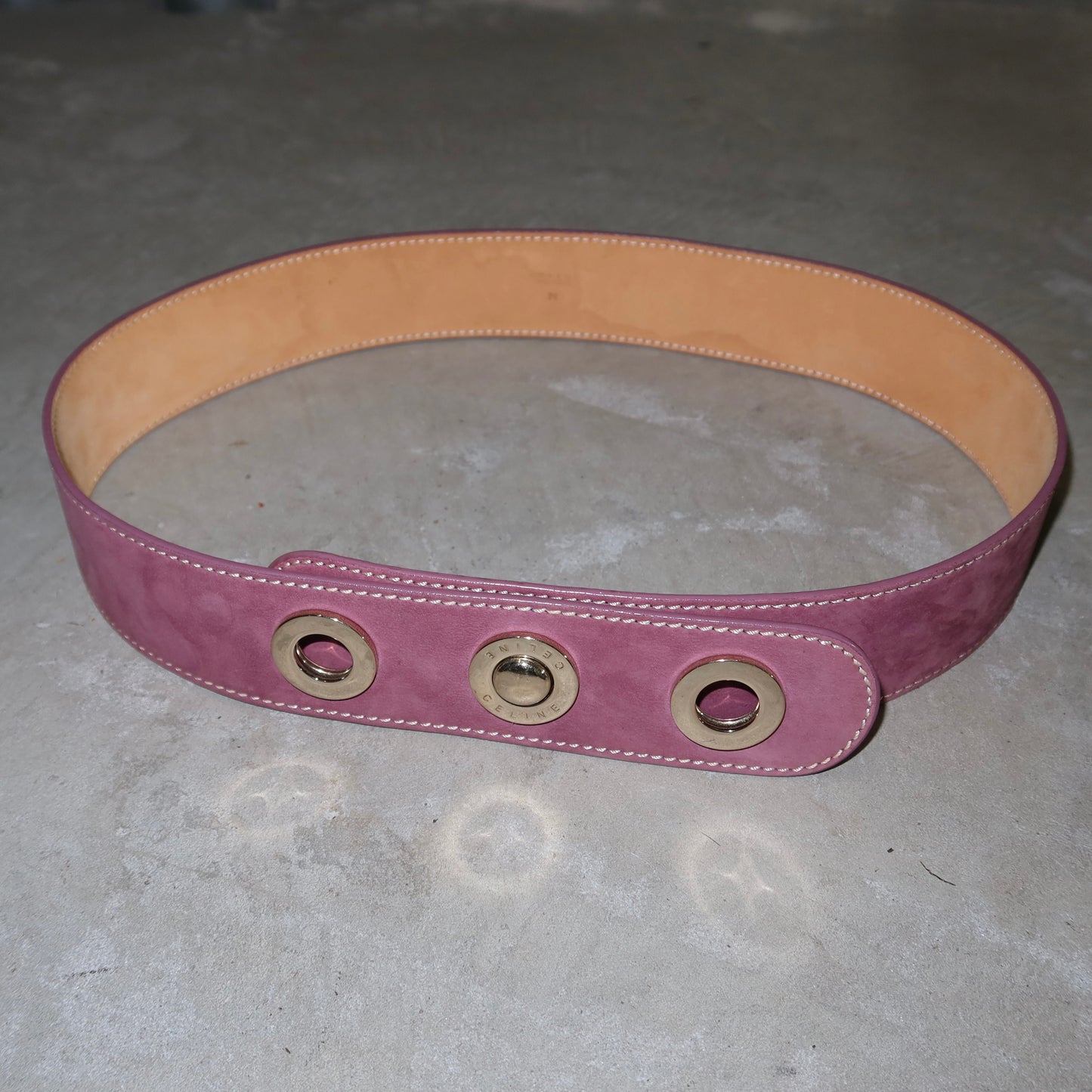 Celine Suede Belt