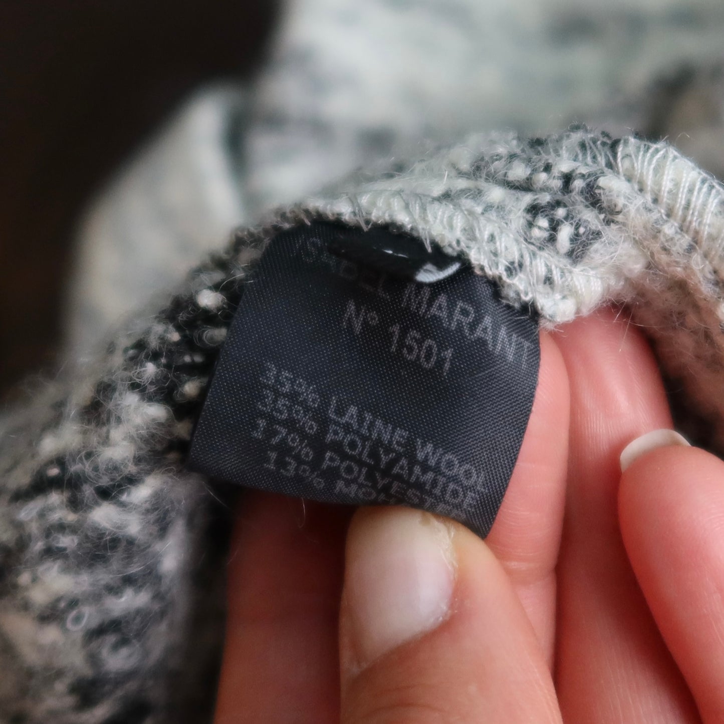 Isabel Marant Wool Blend Mini Skirt