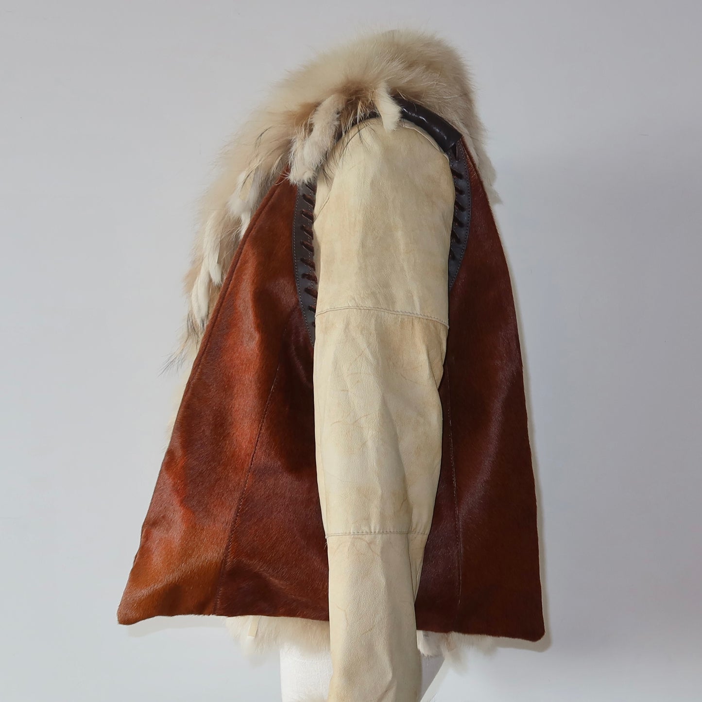 Gianni Notaro Cowhide Hobo Bag